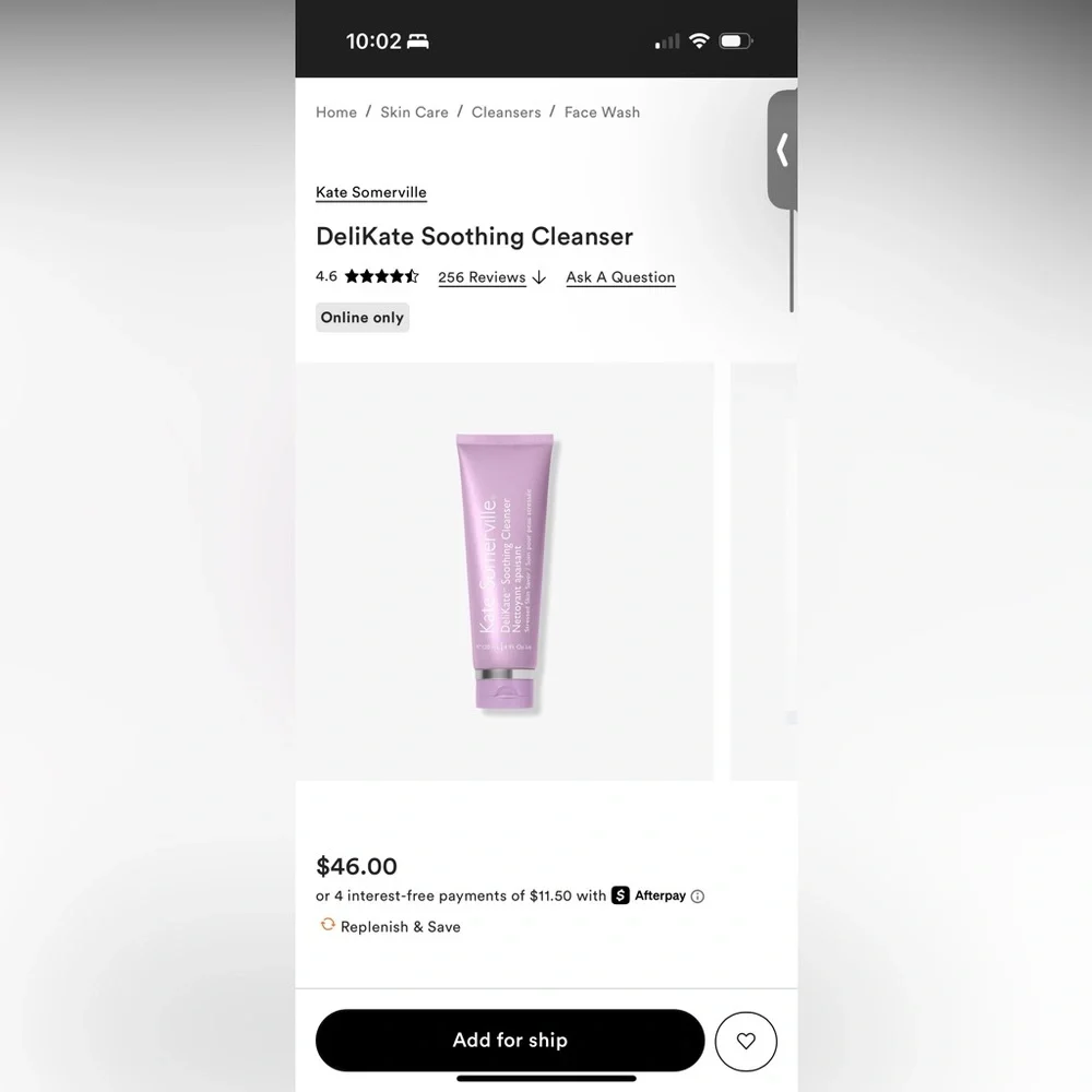 Kate Somerville Delikate Cleanser